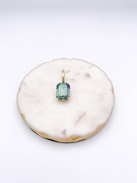 Tova El Paso Pendants - Rectangle Aqua Verde