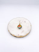 Tova Houston Pendants - Cushion Square Golden Sahara - Macoma Boutique310 Accessories/Jewelry