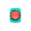 Tova Jacci Ring Enamel In Mint - Macoma Boutique310 Accessories/Jewelry