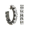 Tova Jubilee Earrings in Gunmetal Clear - Macoma Boutique310 Accessories/Jewelry