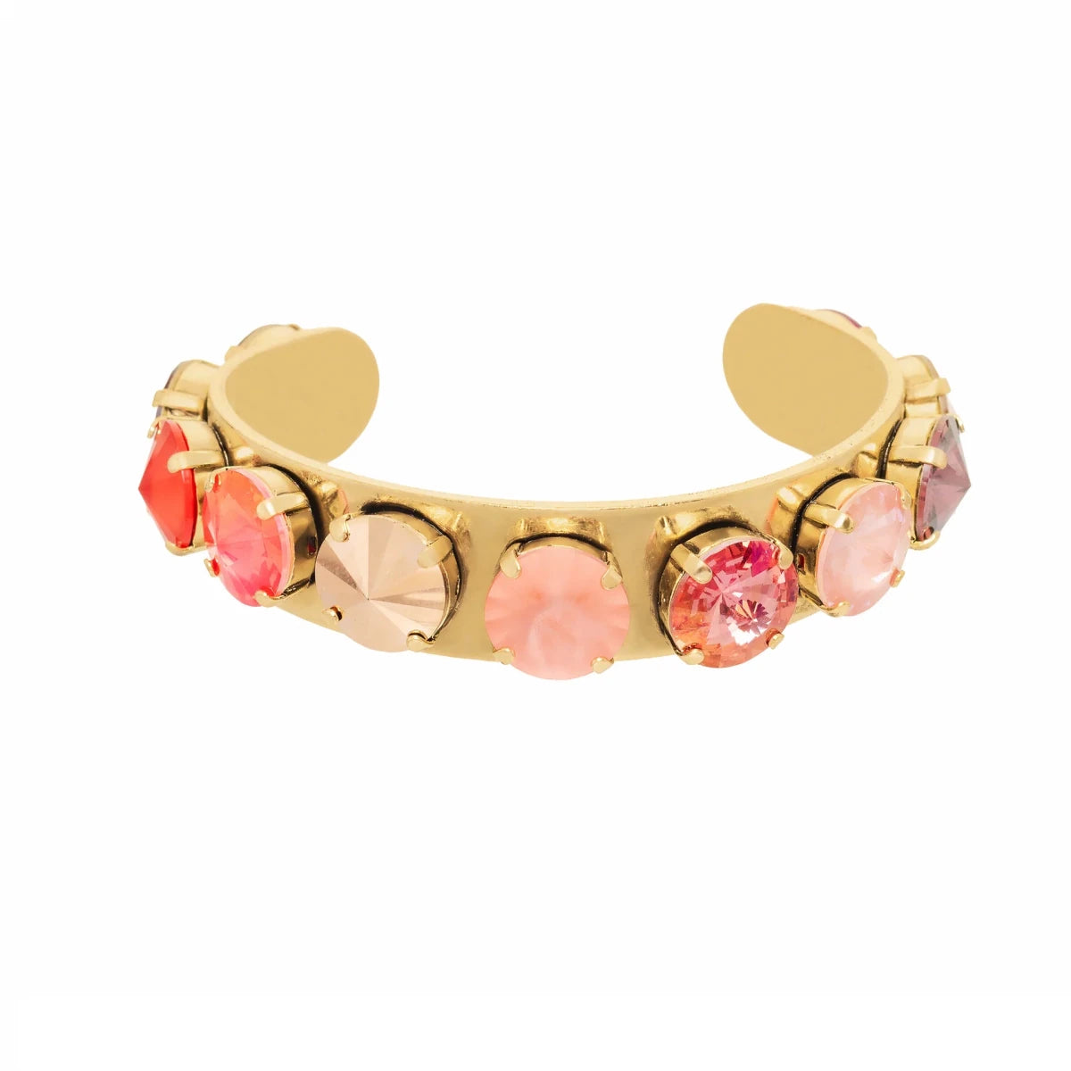 Tova Keira Cuff In Flamingo Mix - Macoma Boutique310 Accessories/Jewelry