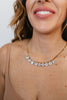 Tova Krystal Necklace in Antique Gold - Macoma Boutique310 Accessories/Jewelry