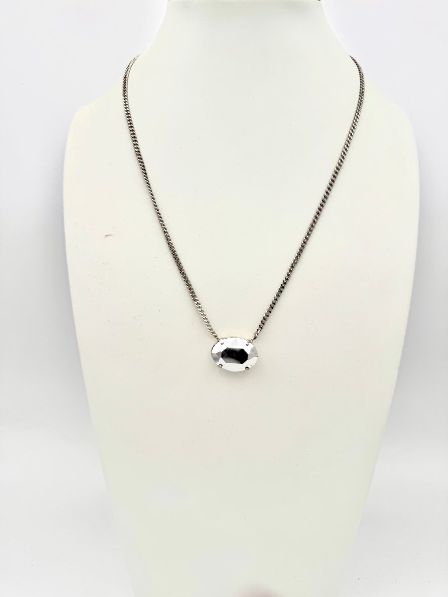 Tova Mega Iza Necklace in Chrome - Macoma Boutique310 Accessories/Jewelry