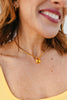 Tova Milli Necklace In Light Topaz Citrus Lime Brandy - Macoma Boutique310 Accessories/Jewelry