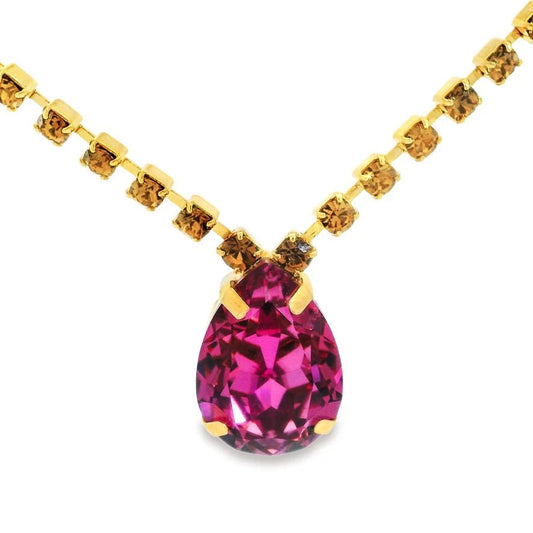 Tova Milli Necklace In Smoked Topaz Dark Rose - Macoma Boutique310 Accessories/Jewelry