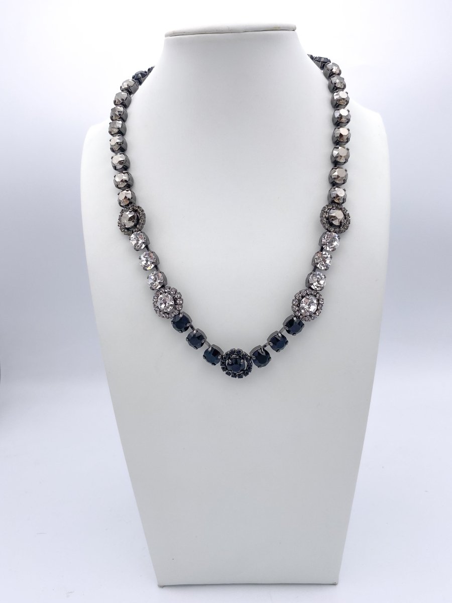 Tova Milly Necklace in Medium Gunmetal - Macoma Boutique310 Accessories/Jewelry