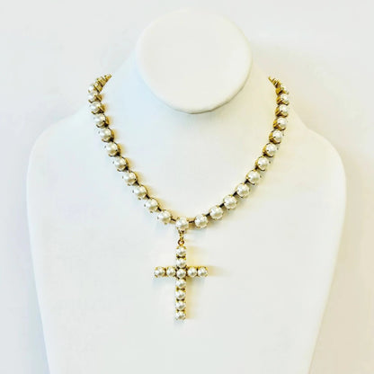 Tova Mini Donatella Necklace In Pearls - Macoma Boutique310 Accessories/Jewelry