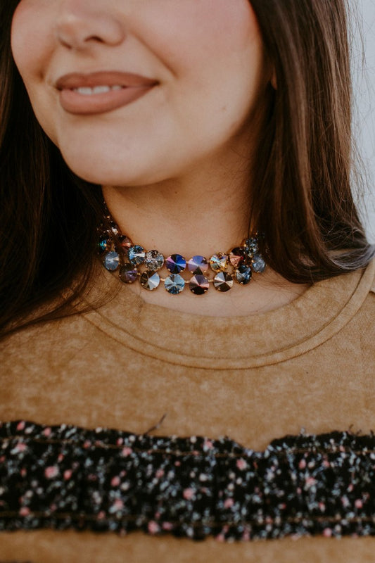Tova Mini Nova Choker in Midnight Express - Macoma Boutique310 Accessories/Jewelry