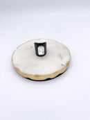Tova Mini Roddy Ring in Enamel Black - Macoma Boutique310 Accessories/Jewelry