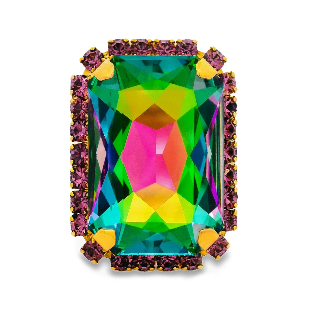Tova Mini Soleil Ring with Trim in ABV Volcano - Macoma Boutique310 Accessories/Jewelry
