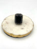 Tova Mini Soleil Ring with Trim in Gunmetal / Jet Crystal - Macoma Boutique310 Accessories/Jewelry