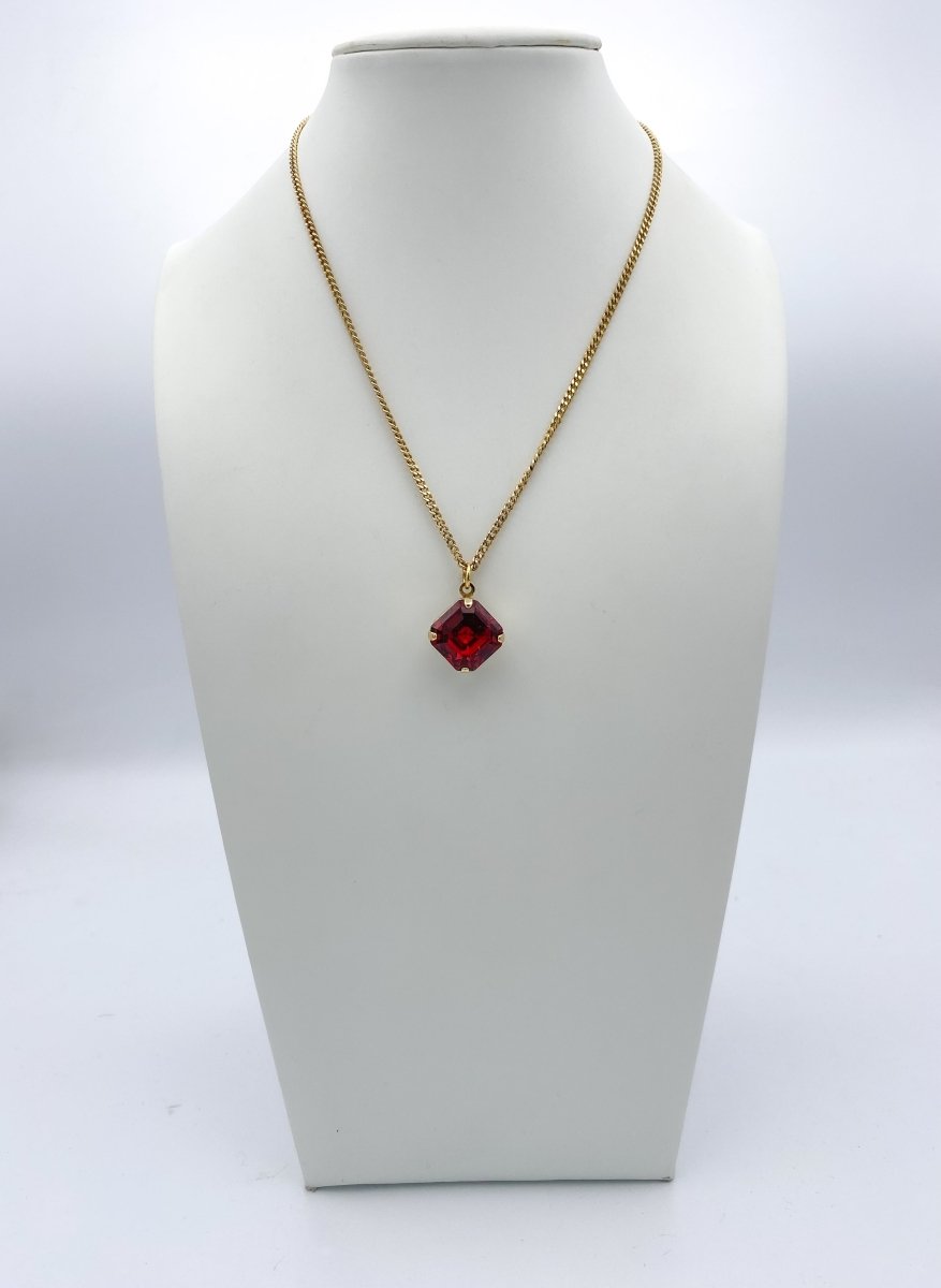 Tova Nikki Necklace in Scarlet