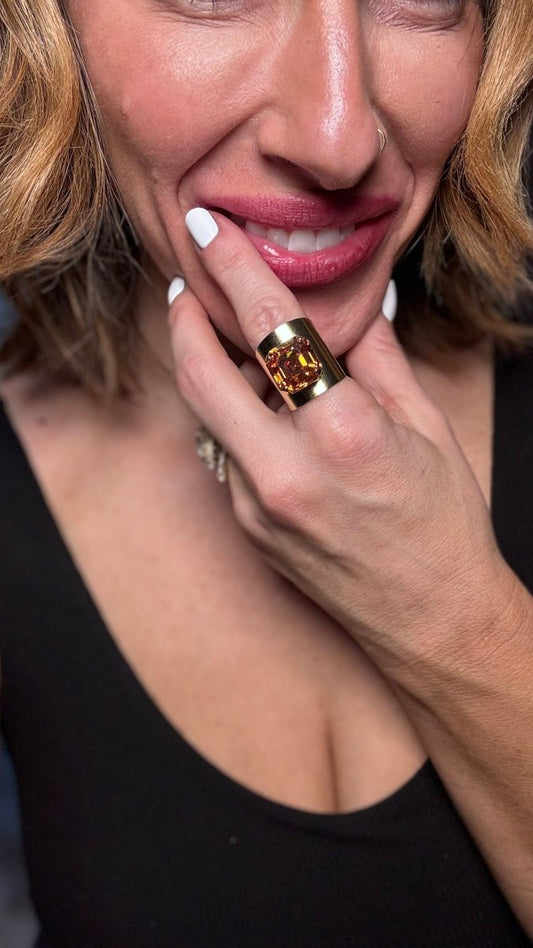 Tova Nikki Ring In Chilli Pepper - Macoma Boutique310 Accessories/Jewelry
