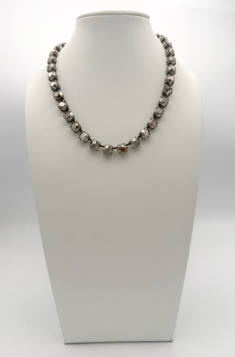 Tova Oakland Necklace in Antique Silver/Bronze Shade - Macoma Boutique310 Accessories/Jewelry