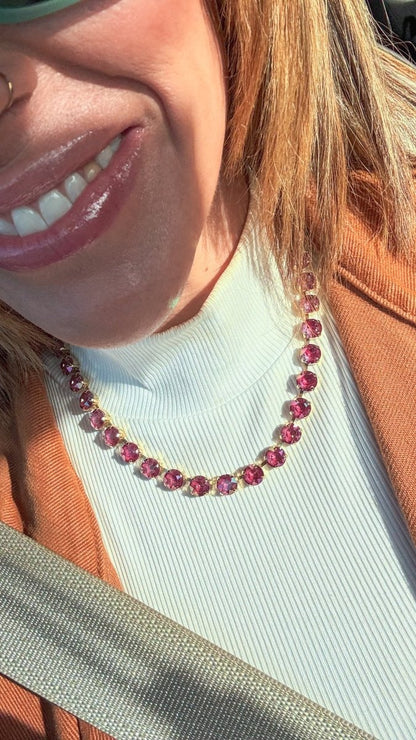 Tova Oakland Necklace in Orchid Ignite Purple Haze - Macoma Boutique310 Accessories/Jewelry