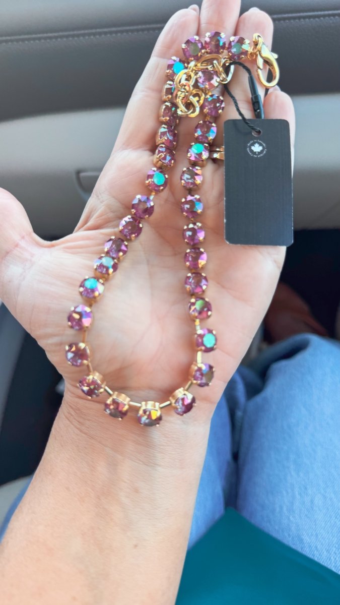 Tova Oakland Necklace in Orchid Ignite Purple Haze - Macoma Boutique310 Accessories/Jewelry