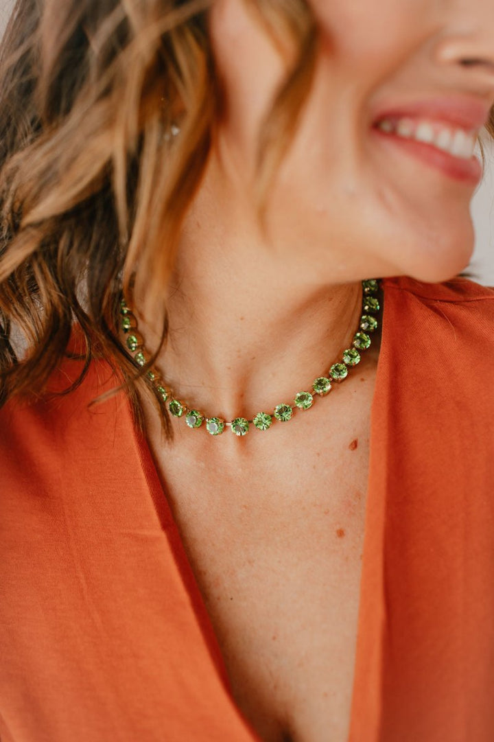 Tova Oakland Necklace in Peridot Unfoiled - Macoma Boutique310 Accessories/Jewelry