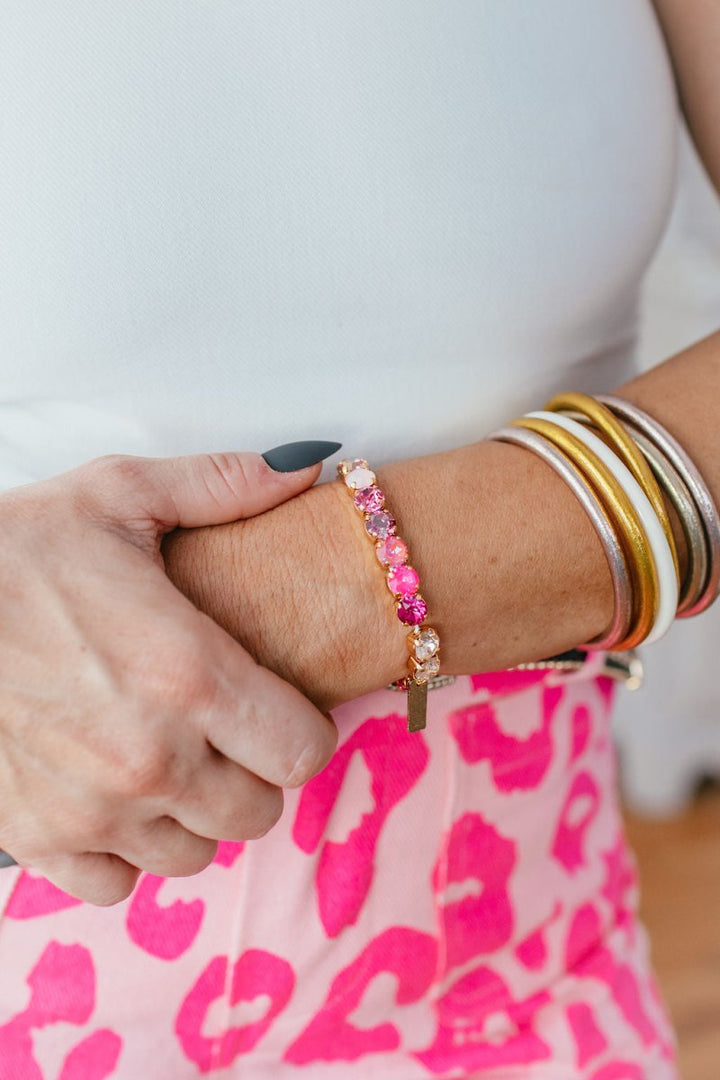 Tova Oakland Stretch Bracelet In Pink Mix - Small - Macoma Boutique310 Accessories/Jewelry