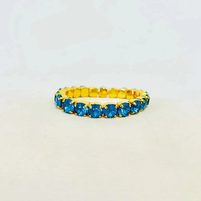 Tova Oakland Stretch Bracelet In Teal Ignite - 2 Sizes - Macoma Boutique310 Accessories/Jewelry