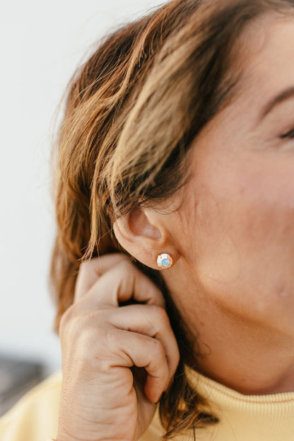 Tova Oakland Studs In Crystal AB - Macoma Boutique310 Accessories/Jewelry