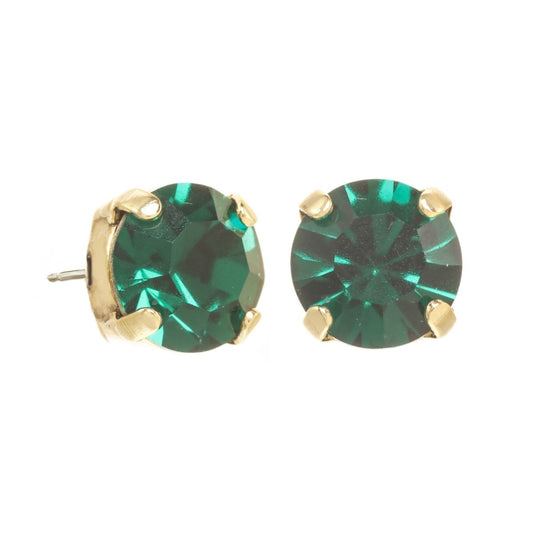Tova Oakland Studs in Gold Emerald - Macoma Boutique310 Accessories/Jewelry