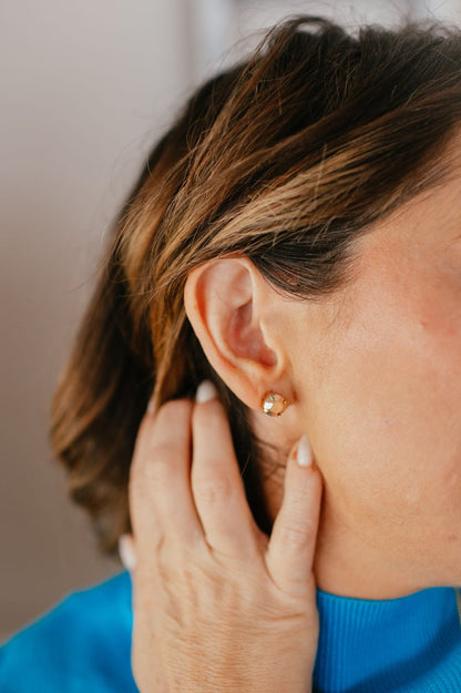 Tova Oakland Studs In Rose Gold - Macoma Boutique310 Accessories/Jewelry