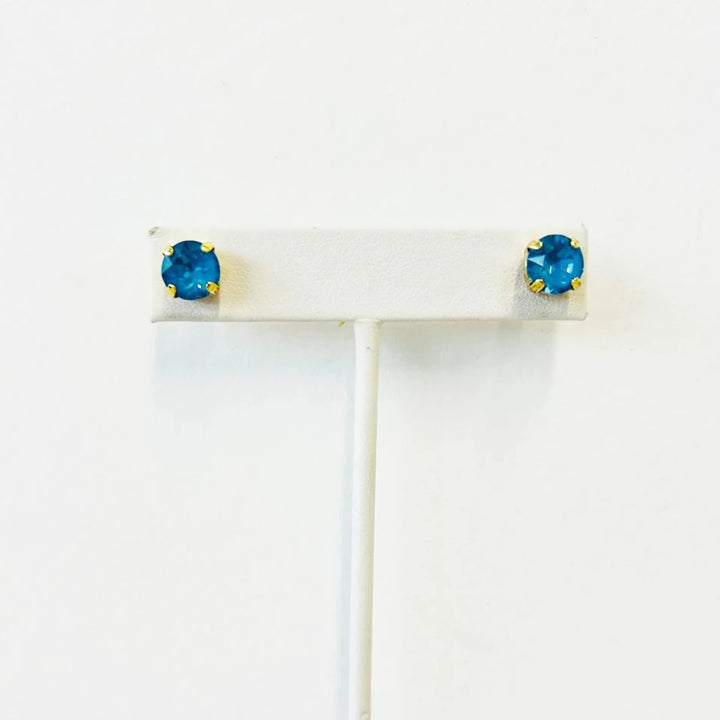 Tova Oakland Studs In Teal Ignite - Macoma Boutique310 Accessories/Jewelry