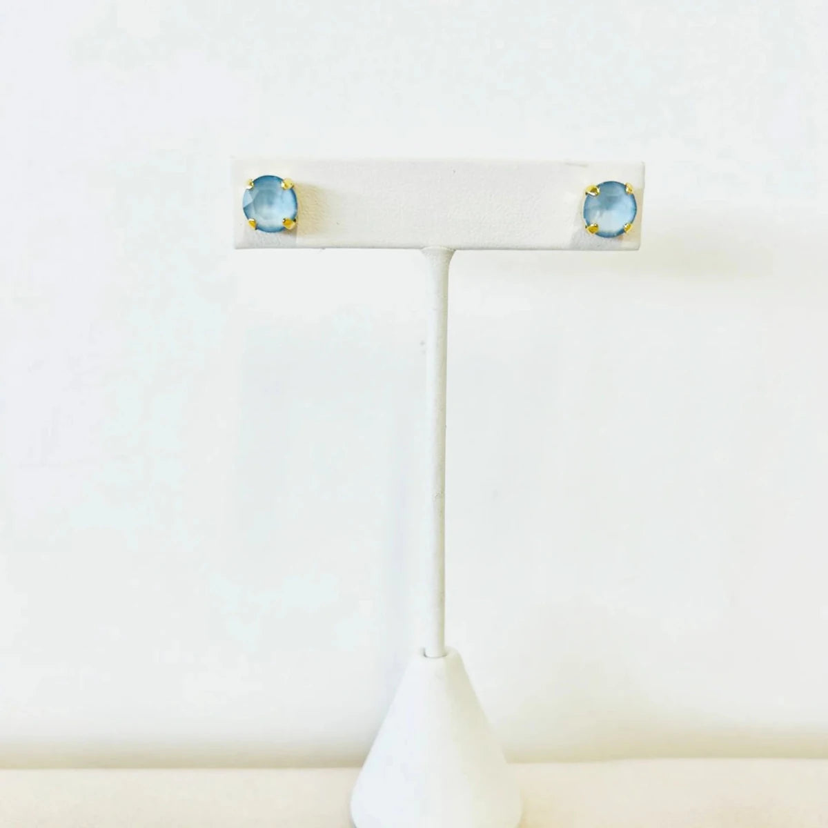 Tova Oakland Studs In Ultra Baby Blue - Macoma Boutique310 Accessories/Jewelry