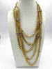Tova Owen 5 Strands Necklace in Antique Gold - Macoma Boutique310 Accessories/Jewelry