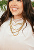 Tova Owen 5 Strands Necklace in Antique Gold - Macoma Boutique310 Accessories/Jewelry