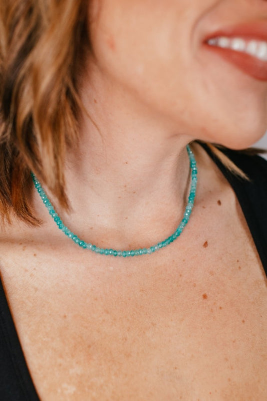 Tova Padme Necklace in Green - Macoma Boutique310 Accessories/Jewelry