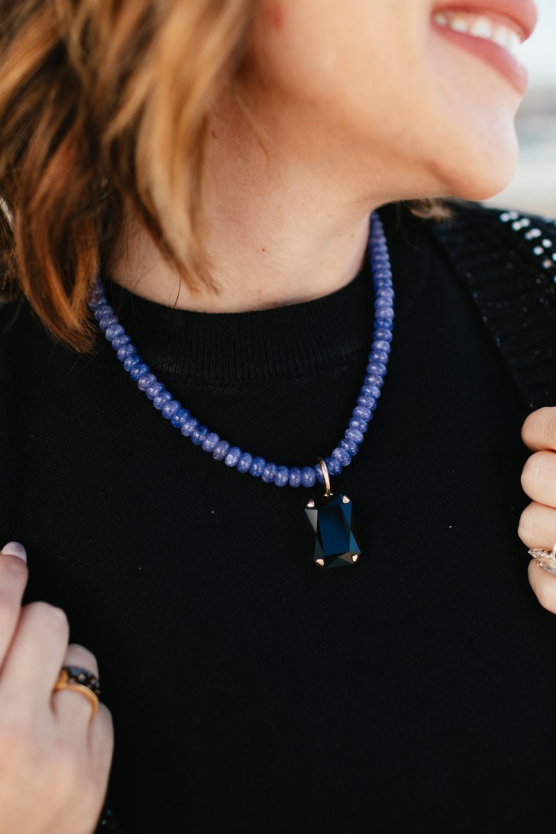 Tova Padme Necklace in Purple - Macoma Boutique310 Accessories/Jewelry