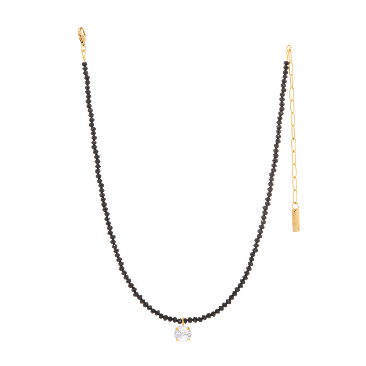 Tova Paige Necklace in Black - Macoma Boutique310 Accessories/Jewelry
