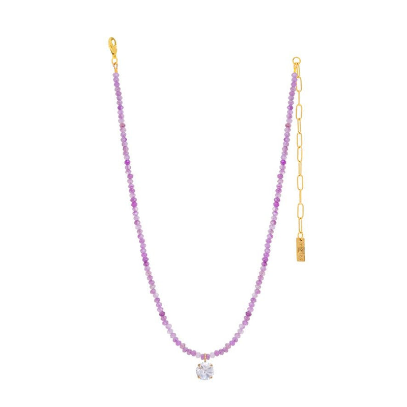 Tova Paige Necklace in Lilac