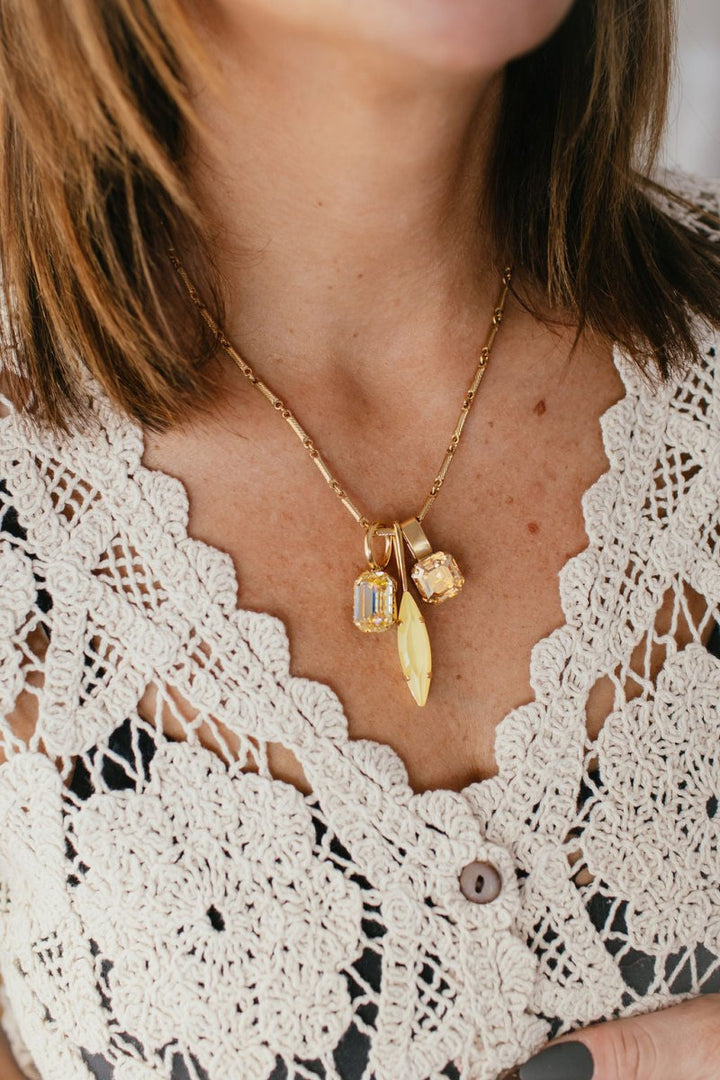 Tova Patti Necklace In Ultra Canary - Macoma Boutique310 Accessories/Jewelry