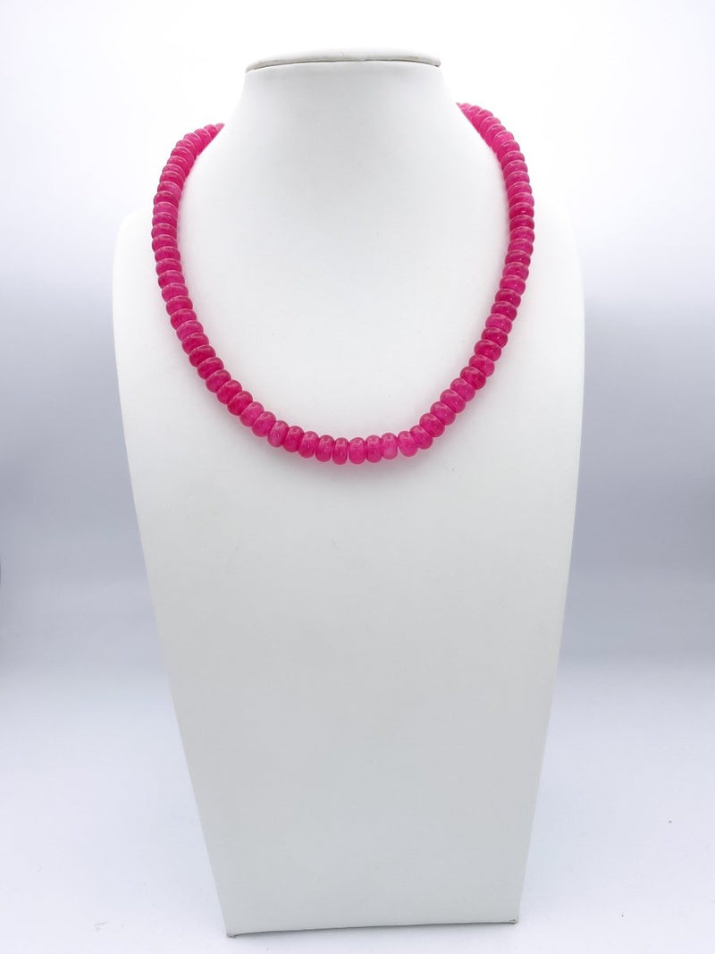 Tova Pollyanna Necklace in Hot Pink