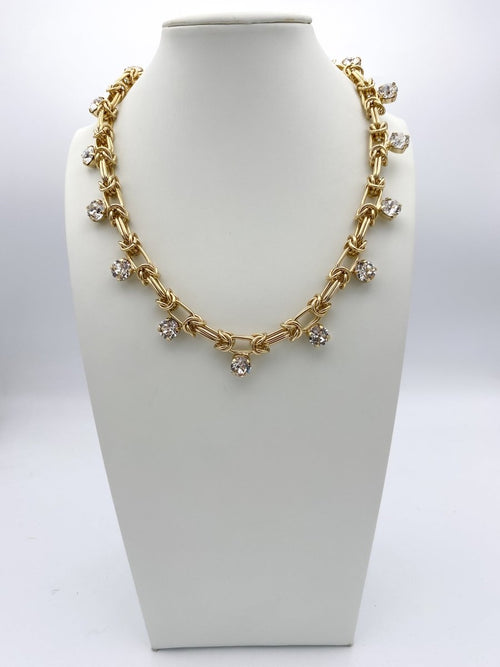 Tova Priscilla Necklace in Antique Gold - Macoma Boutique310 Accessories/Jewelry