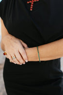 Tova Rae Stackable Cuff in Emerald - Macoma Boutique310 Accessories/Jewelry
