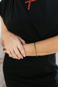 Tova Rae Stackable Cuff in Emerald