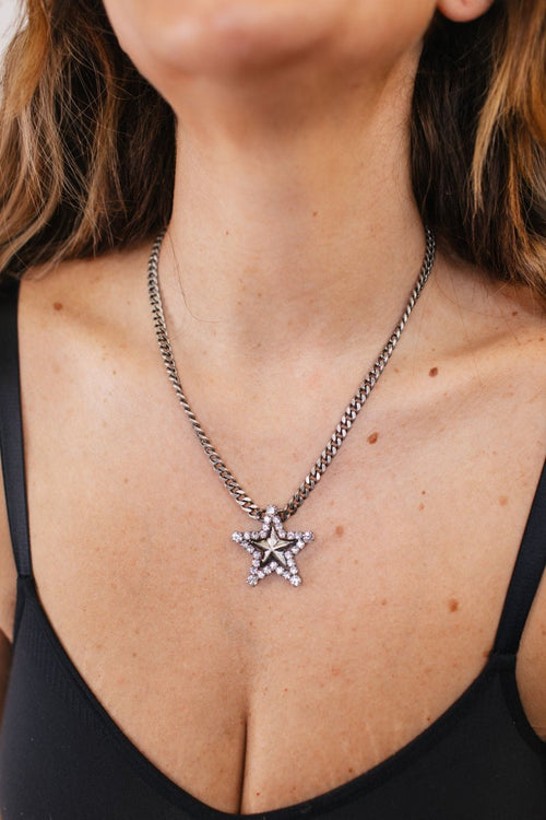 Tova Remy Necklace in Antique Silver - Macoma Boutique310 Accessories/Jewelry