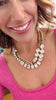 Tova Rochelle Necklace In Clear - Macoma Boutique310 Accessories/Jewelry