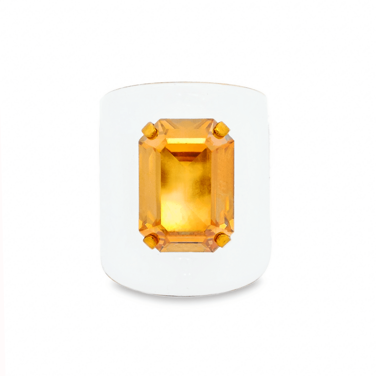 Tova Roddy Ring in White Enamel - Macoma Boutique555 Presales