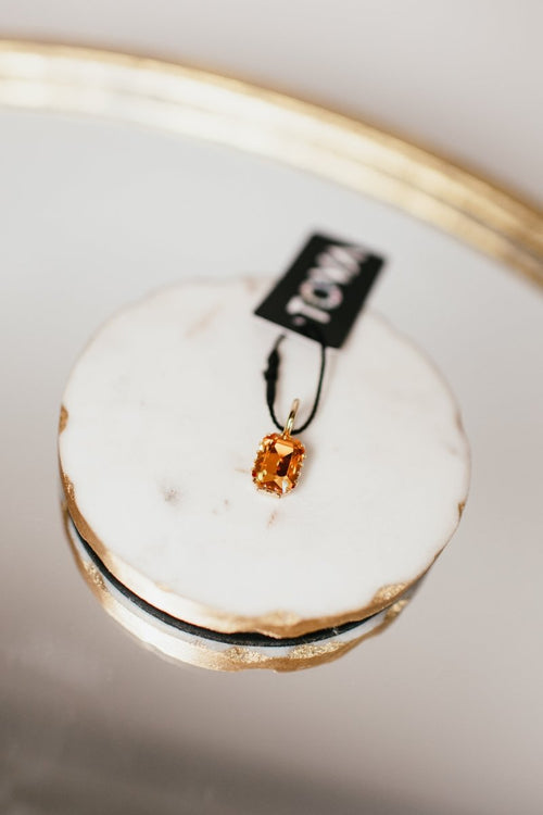 Tova San Antonio Pendants - Medium Rectangle Chilli Pepper - Macoma Boutique310 Accessories/Jewelry