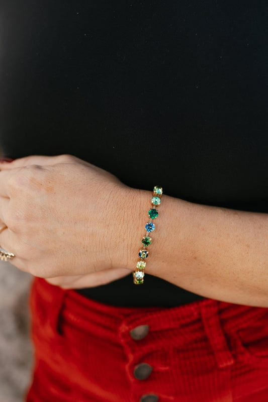 Tova Sarina Bracelet in Green Mix - Macoma Boutique310 Accessories/Jewelry