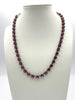Tova Sarina Necklace in Antique Silver / Dark Rose - Macoma Boutique310 Accessories/Jewelry