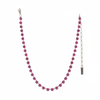 Tova Sarina Necklace in Antique Silver / Dark Rose - Macoma Boutique310 Accessories/Jewelry