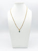 Tova Single Mini Cross Necklace in Zircon - Macoma Boutique310 Accessories/Jewelry