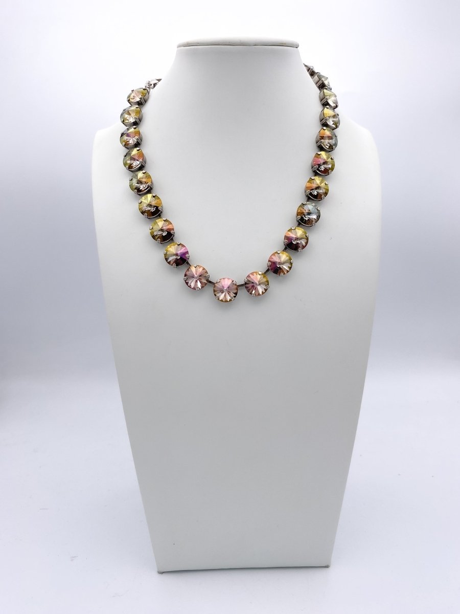 Tova Sofia Necklace in Antique Silver/Bronze Shade