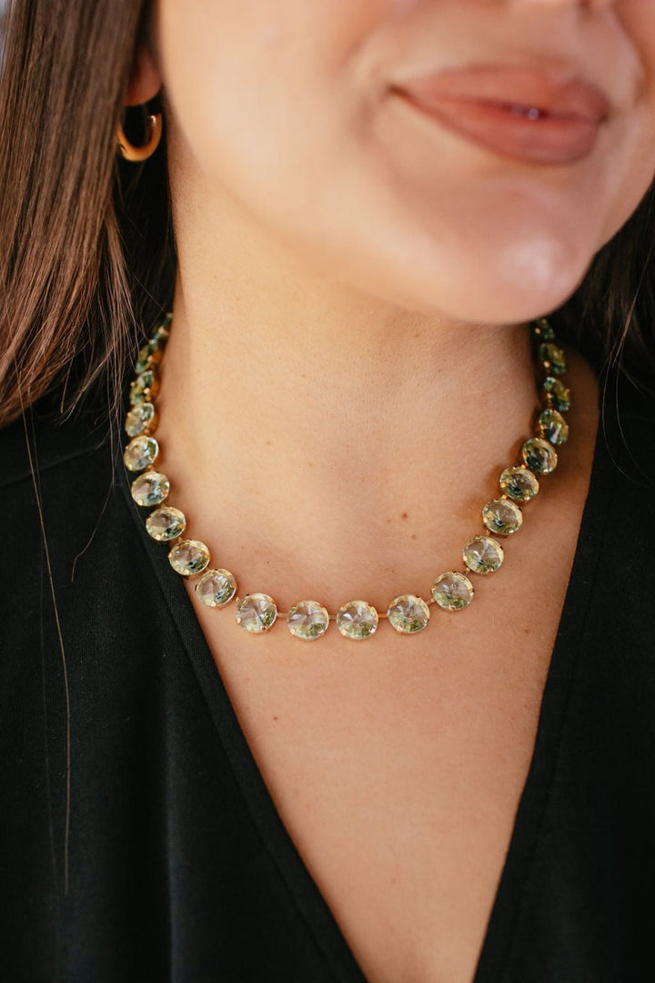 Tova Sofia Necklace in Unfoiled Light Turquoise - Macoma Boutique310 Accessories/Jewelry