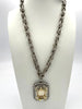 Tova Soleil Necklace in Antique Silver/Silver Shade - Macoma Boutique310 Accessories/Jewelry